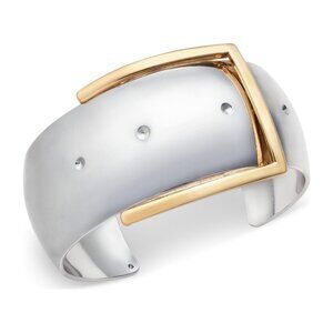 I.N.C. International Concepts Two-Tone Buckle Cuff Bracelet